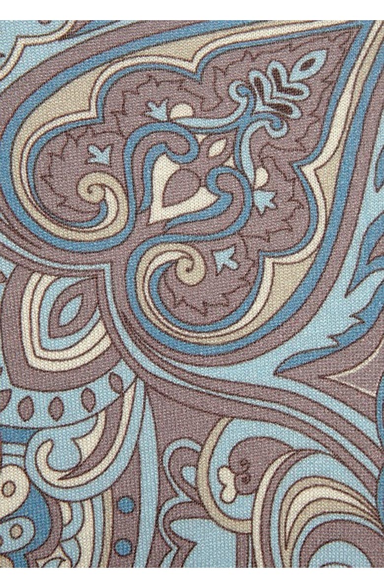 LASCANA Women's Sleeveless Paisley Dress, Alternate, color, Navy Printed