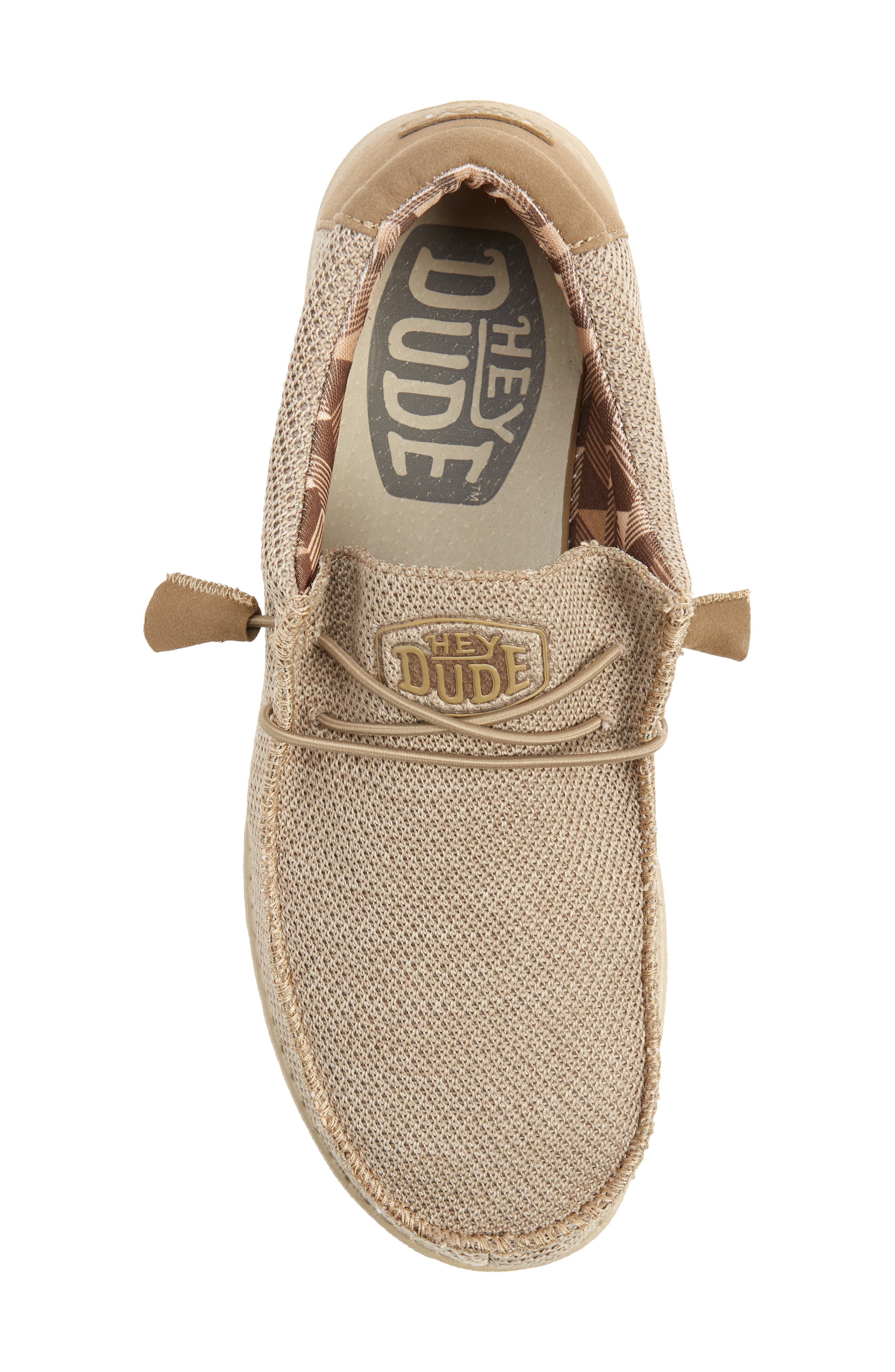 Hey Dude Wally Slip-On Shoe, Alternate, color, Beige