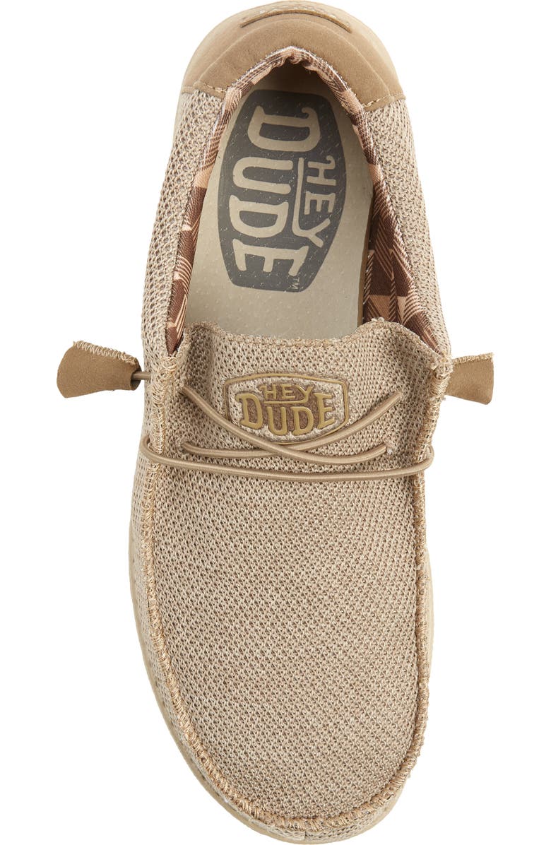 Hey Dude Wally Slip-On Shoe, Alternate, color, Beige