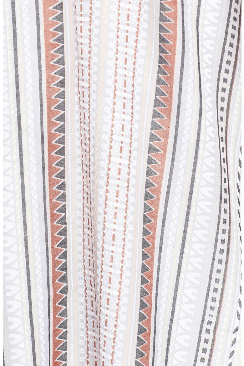 Oversized Print Cover-Up, Alternate, color, BLACK INK