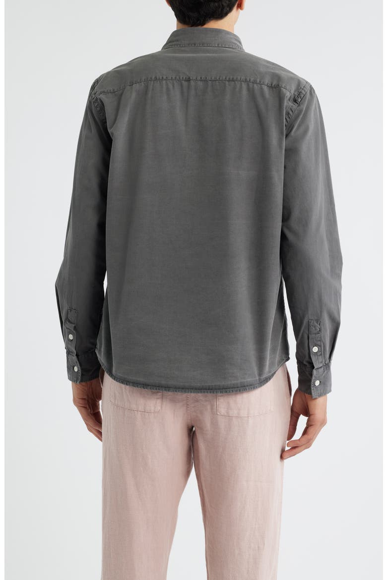 Pac Organic Cotton Button-Up Shirt, Alternate, color, SLATE