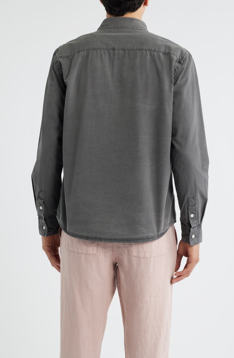 ALEX CRANE Pac Organic Cotton Button-Up Shirt, Alternate, color, Slate