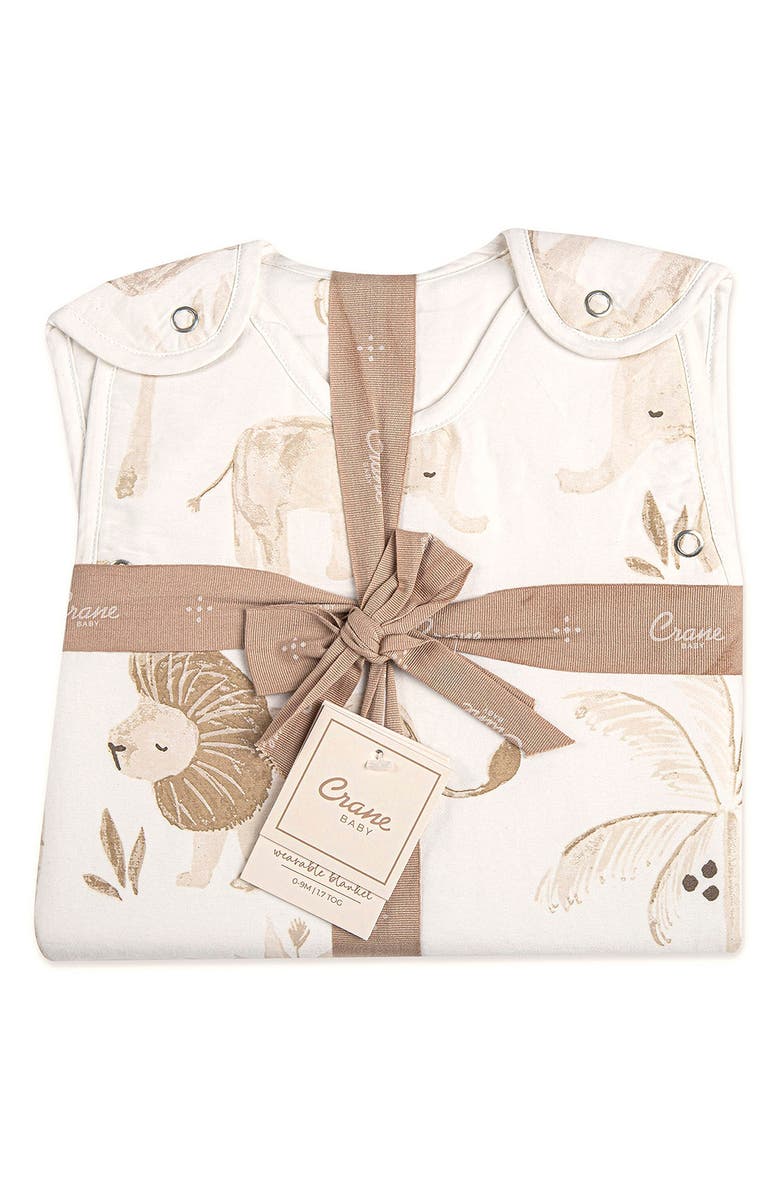 CRANE BABY Cotton Wearable Blanket, Alternate, color, Multi