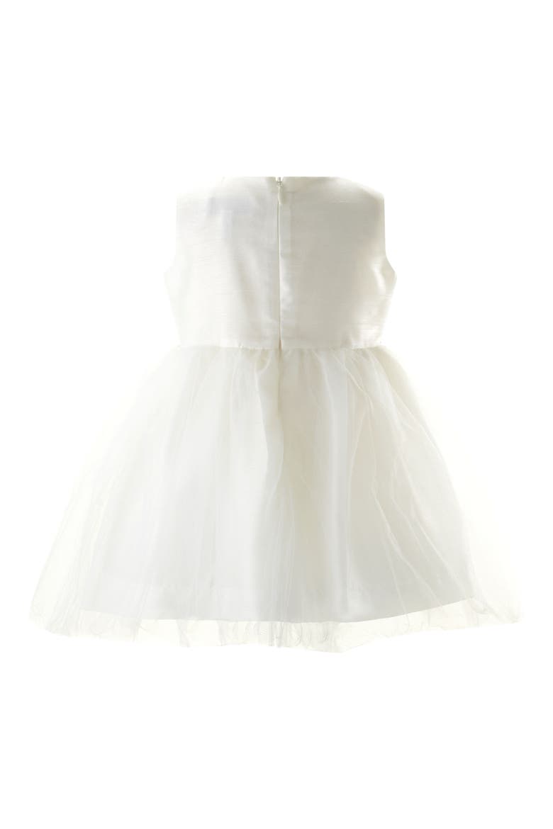 Pink Daisy Tulle Dress, Alternate, color, White