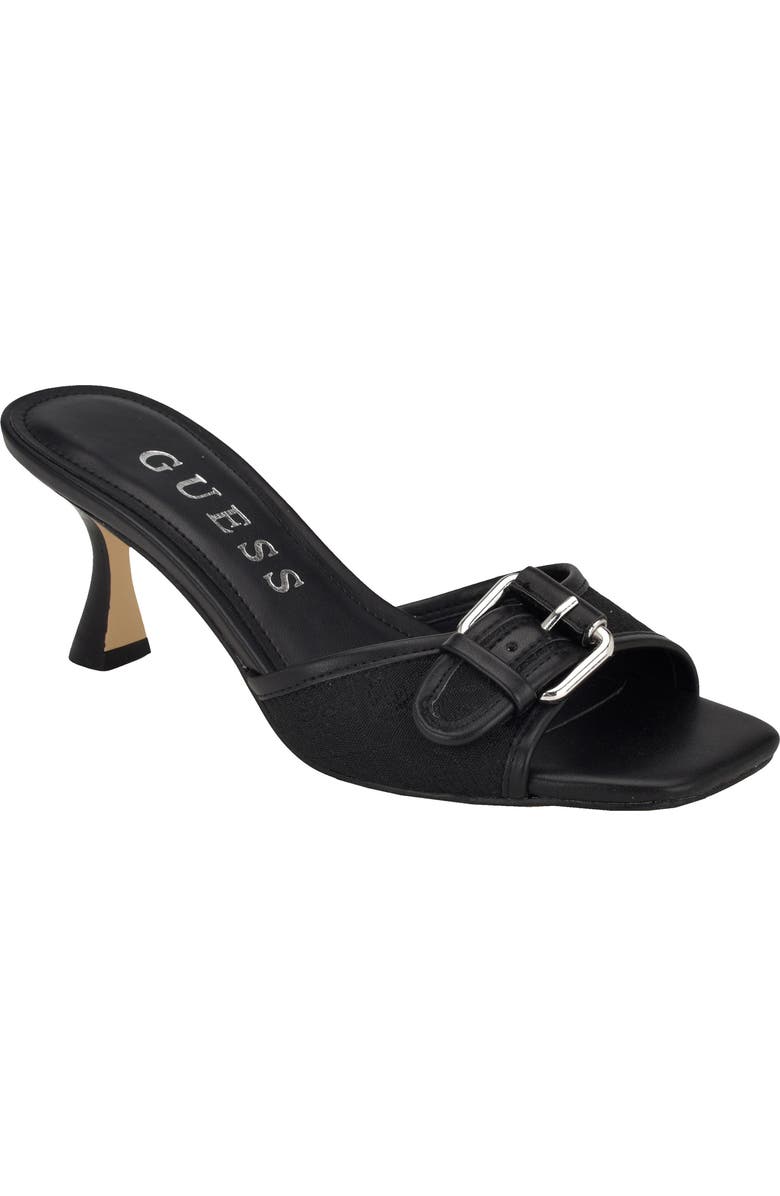 GUESS Dista Slide Sandal, Main, color, Black 002