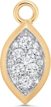 Sara Weinstock Marquis Diamond Pendant Charm