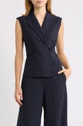 Theory Hourglass Stretch Wool Vest