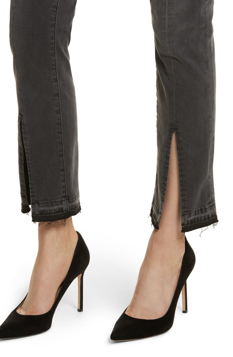 FRAME Le Nouveau Straight Split Hem Skinny Jeans, Alternate, color,