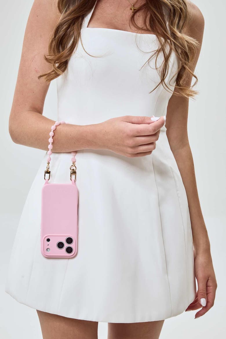 Berry Phone Chain Set, Alternate, color, Blush