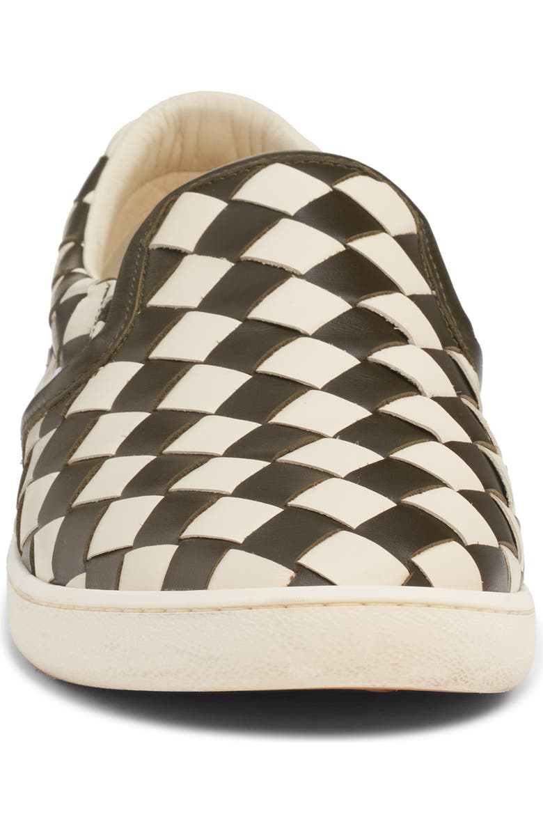 Bottega Veneta Sawyer Intrecciato Slip-On Sneaker, Alternate, color, Sea Salt/ Khaki