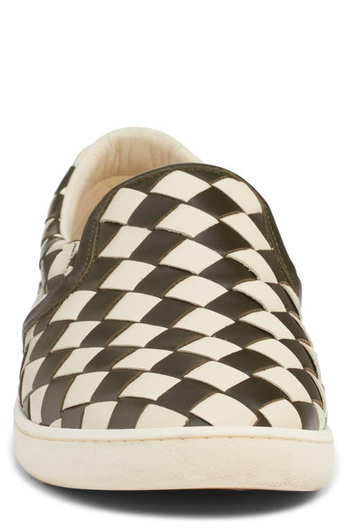 Bottega Veneta Men Sawyer Sneaker City Calfskin Bicolor In White