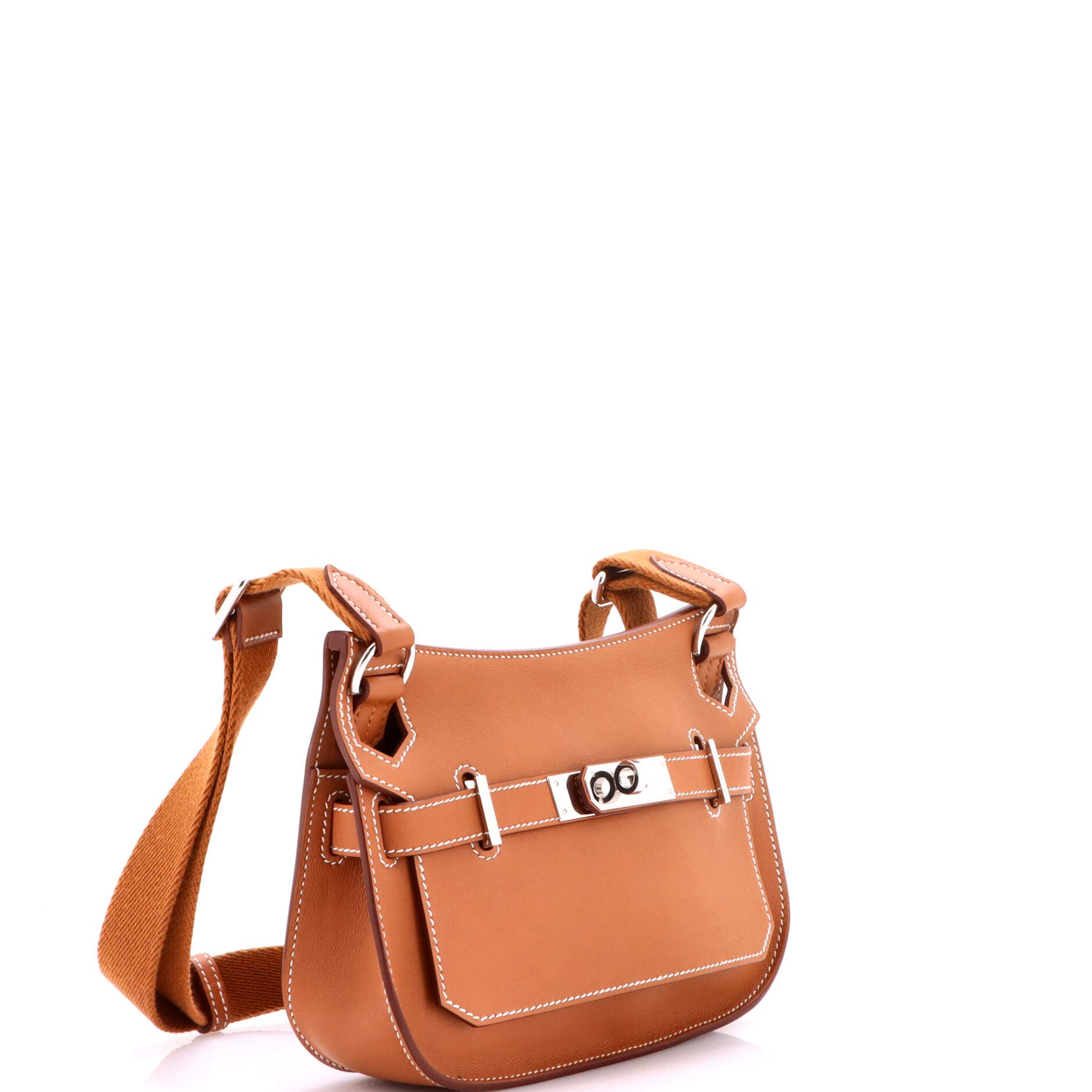 Pre-Owned Hermes Jypsiere Bag Swift Mini, Alternate, color, Gold