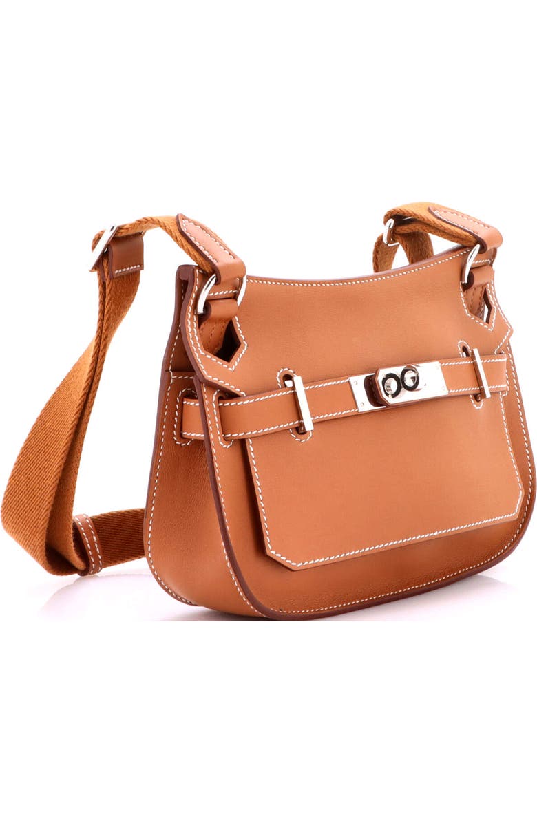 Pre-Owned Hermes Jypsiere Bag Swift Mini, Alternate, color, Gold