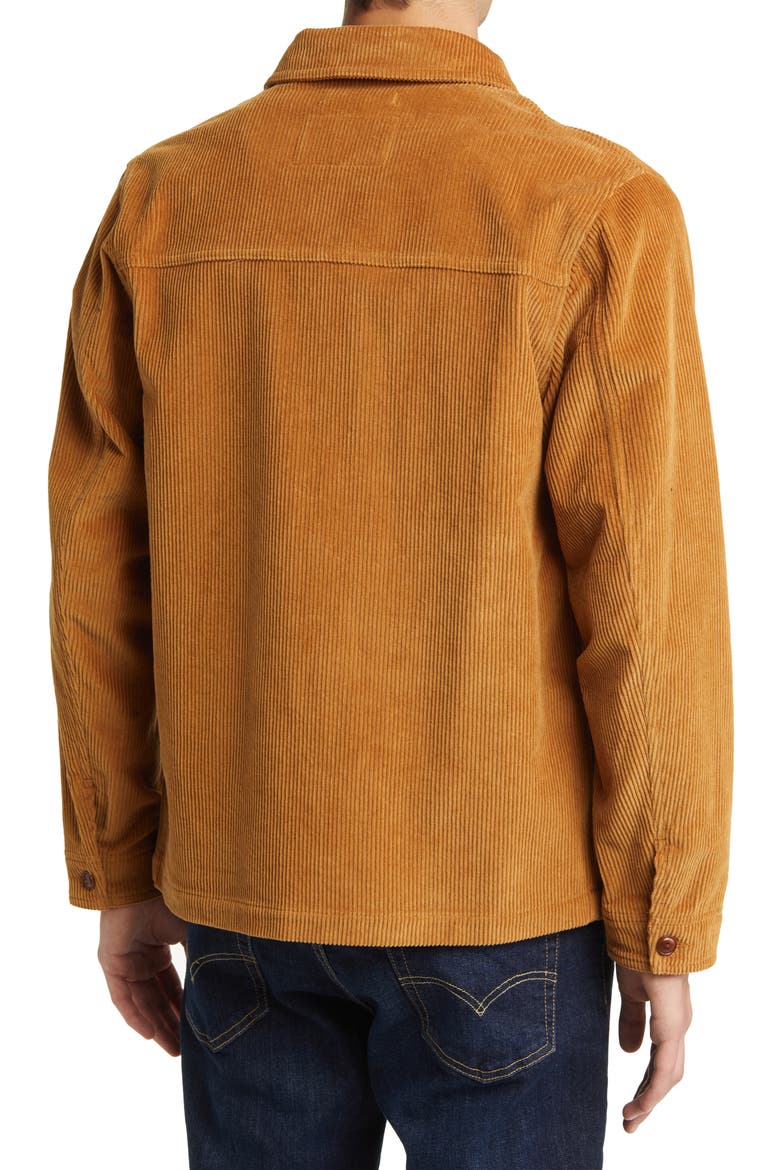 Corduroy Chore Jacket, Alternate, color, TOBACCO