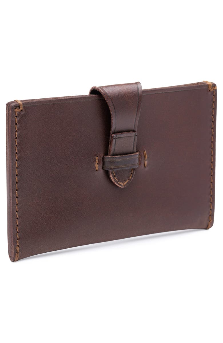 Bosca Italo Leather Card Case, Alternate, color, 