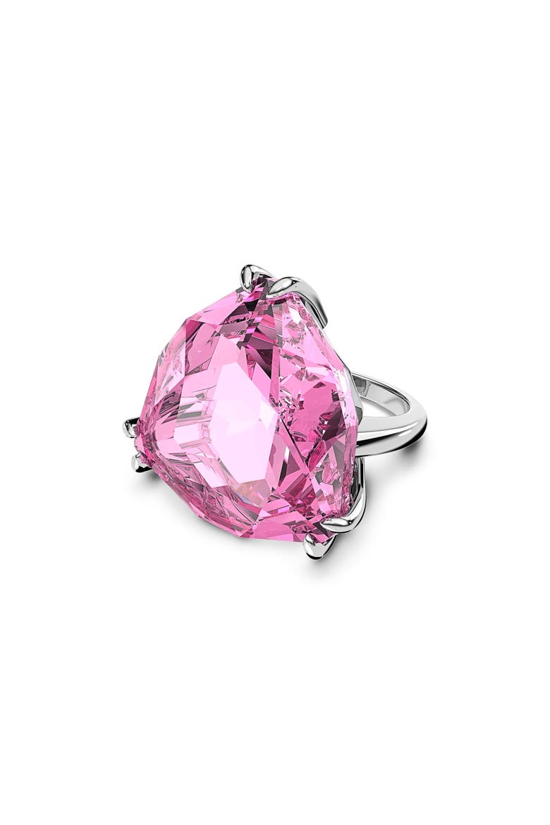 Millenia Crystal Cocktail Ring, Main, color, PINK
