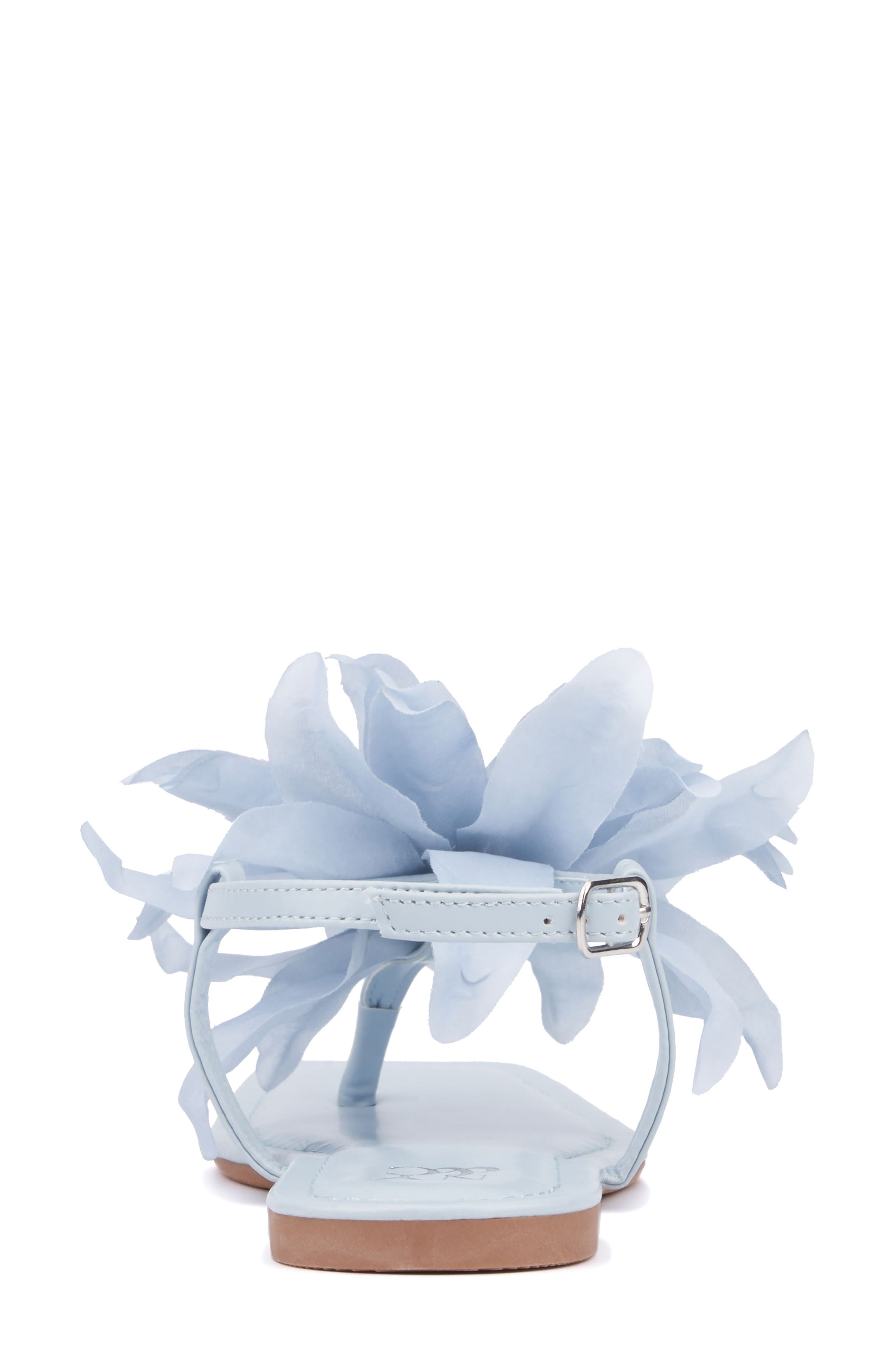 NEW YORK AND COMPANY Flora Sandal, Alternate, color, Pastel Blue