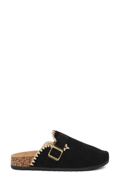 Seven7 Embroidered Trim Clog In Black