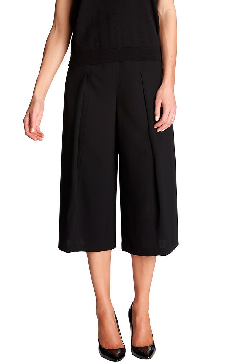 CeCe by Cynthia Steffe Pleat Front Culottes, Main, color, 