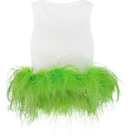 ÚCHÈ Feather Tank Top