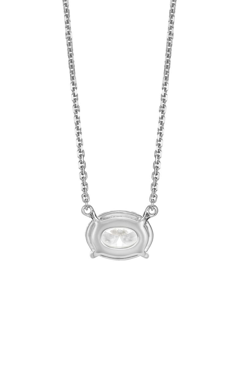LIGHTBOX 1-Carat Lab Grown Diamond Oval Pendant Necklace, Alternate, color, 