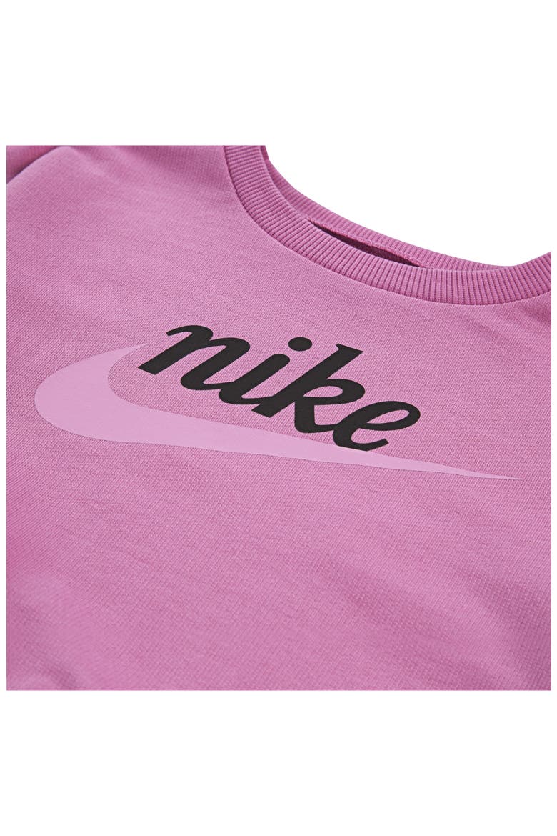 Kids' Impressions Sweatshirt & Skort Set, Alternate, color, BLACK
