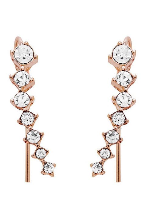 Graduated CZ Ear Crawlers