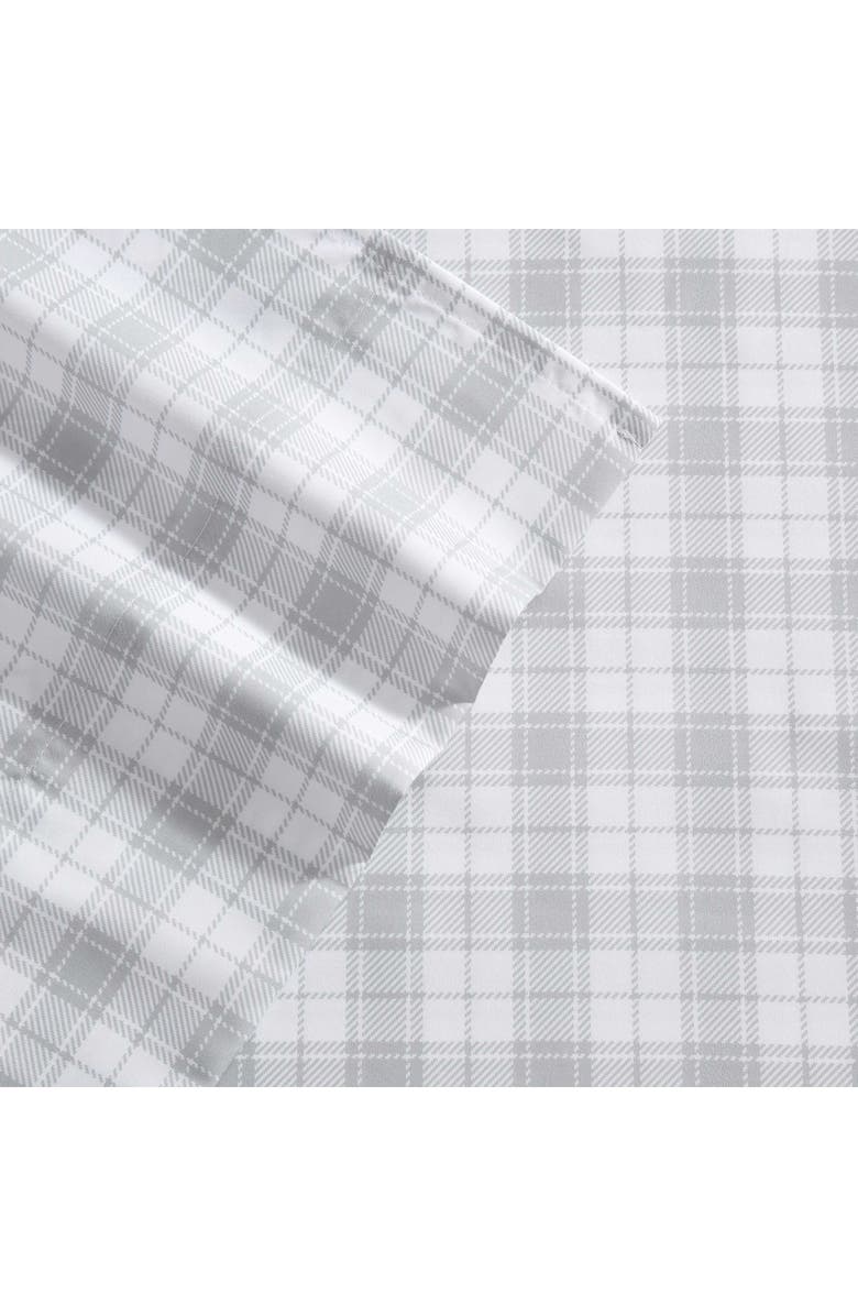 Eddie Bauer Buddy & Friends Microfiber Sheet Set, Alternate, color, Grey/White