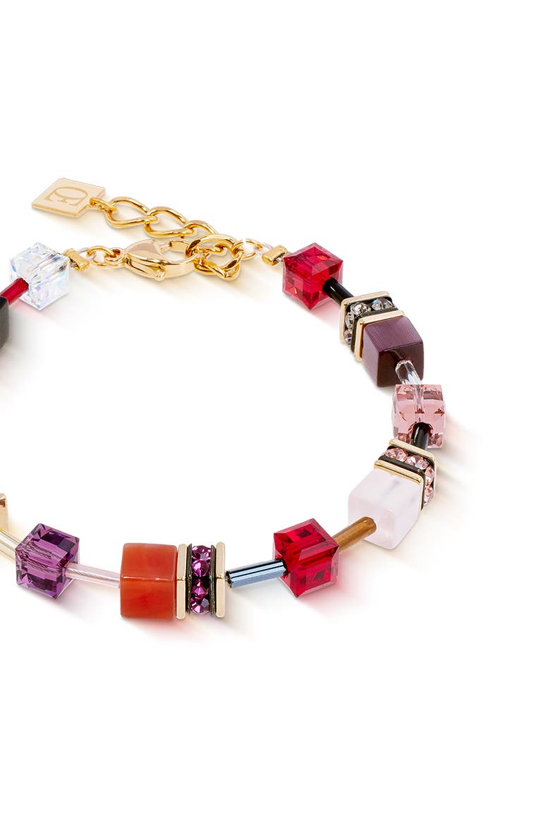 Geocube® Iconic Precious Bracelet, Alternate, color, Festive Red