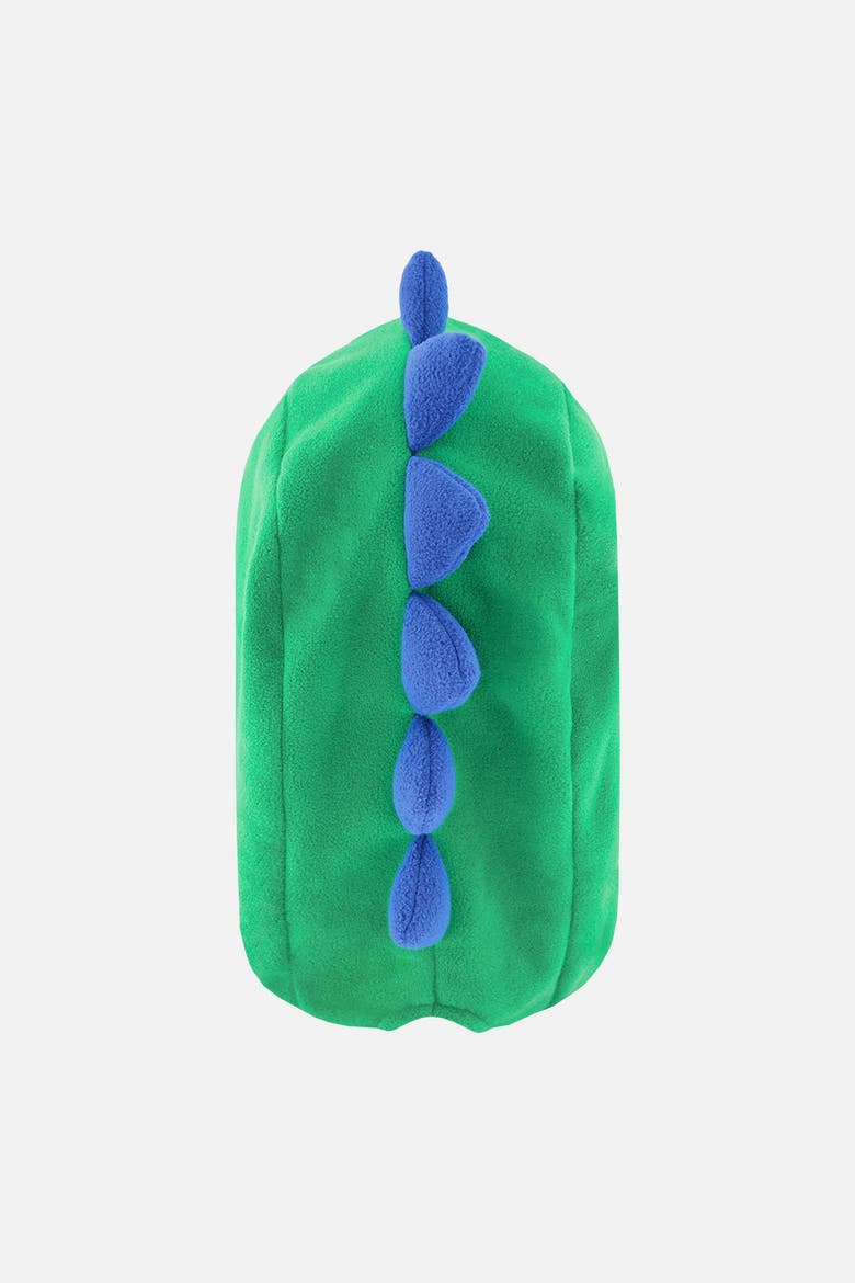 Oversized Dino Polar Fleece Ski Helmet Balaclava, Alternate, color, Flash Green