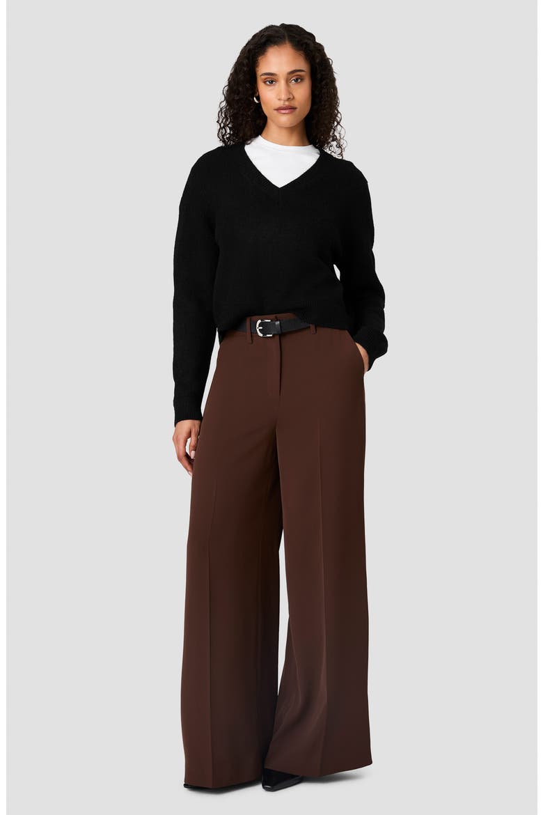 Suzie V-Neck Sweater, Alternate, color, BLACK