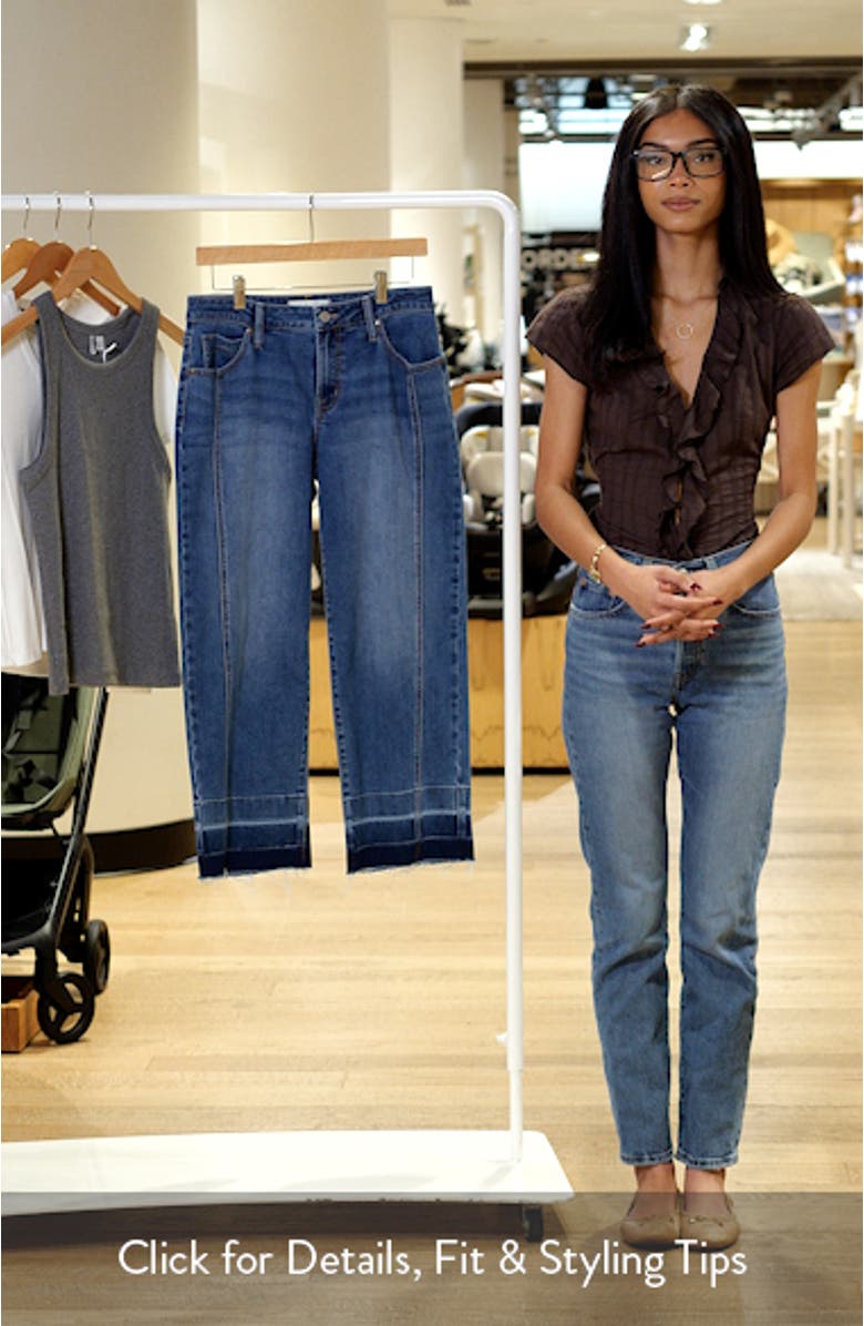 Release Hem Straight Leg Jeans, sales video thumbnail