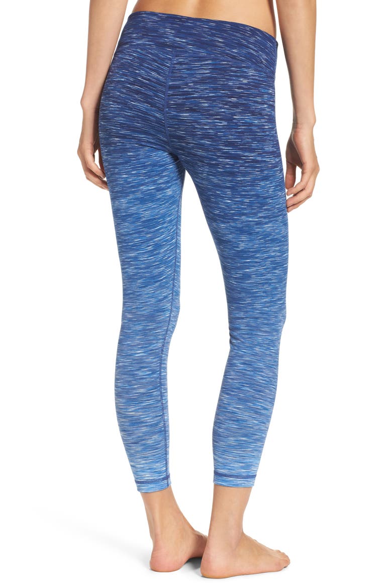 'Live In' Midi Leggings, Alternate, color, BLUE DEPTHS GRADIENT SPACEDYE