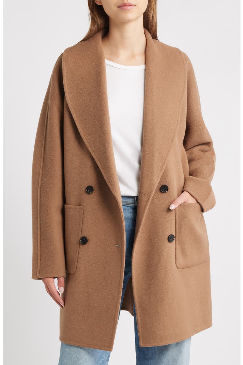 Nily Wool Blend Jacket, Alternate, color, CAMEL