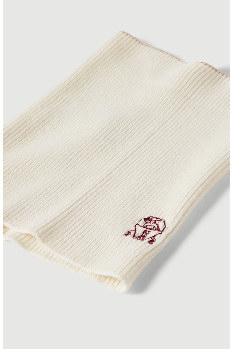 Cashmere rib knit neck warmer, Alternate, color, Panama