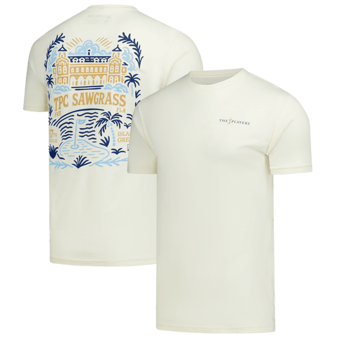 Unisex Flomotion Cream THE PLAYERS Clubhouse T-Shirt