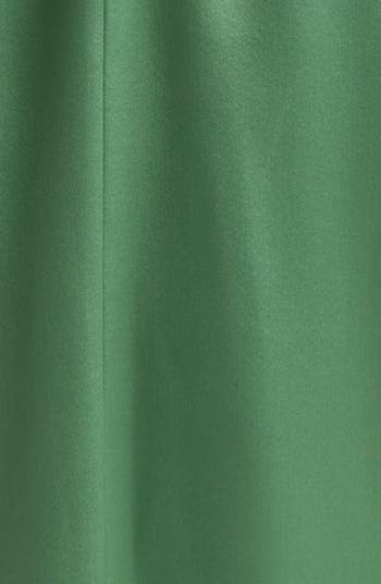 Meredith Rosette Detail Silk Dress