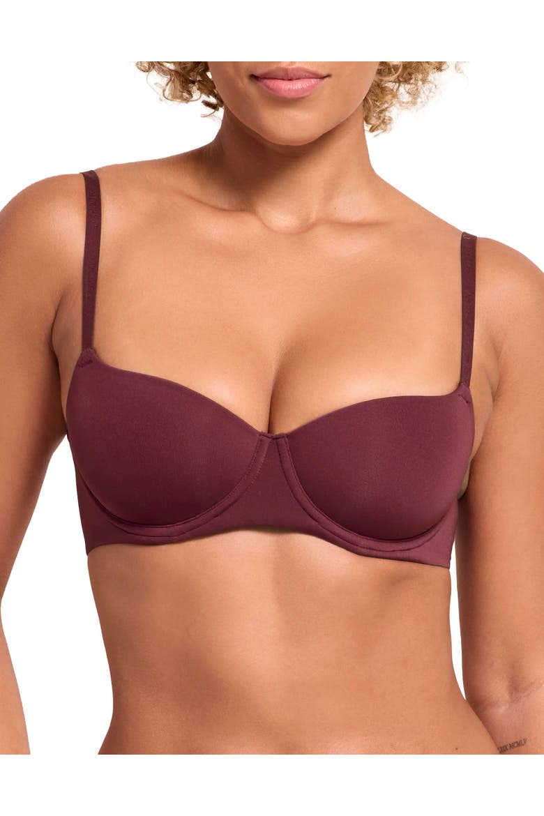 Sissel Contour Balconette Bra, Main, color, Dark purple