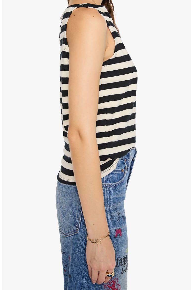 The Even Keel Striped Tank, Alternate, color, BLACK AND NATURAL STRIPE
