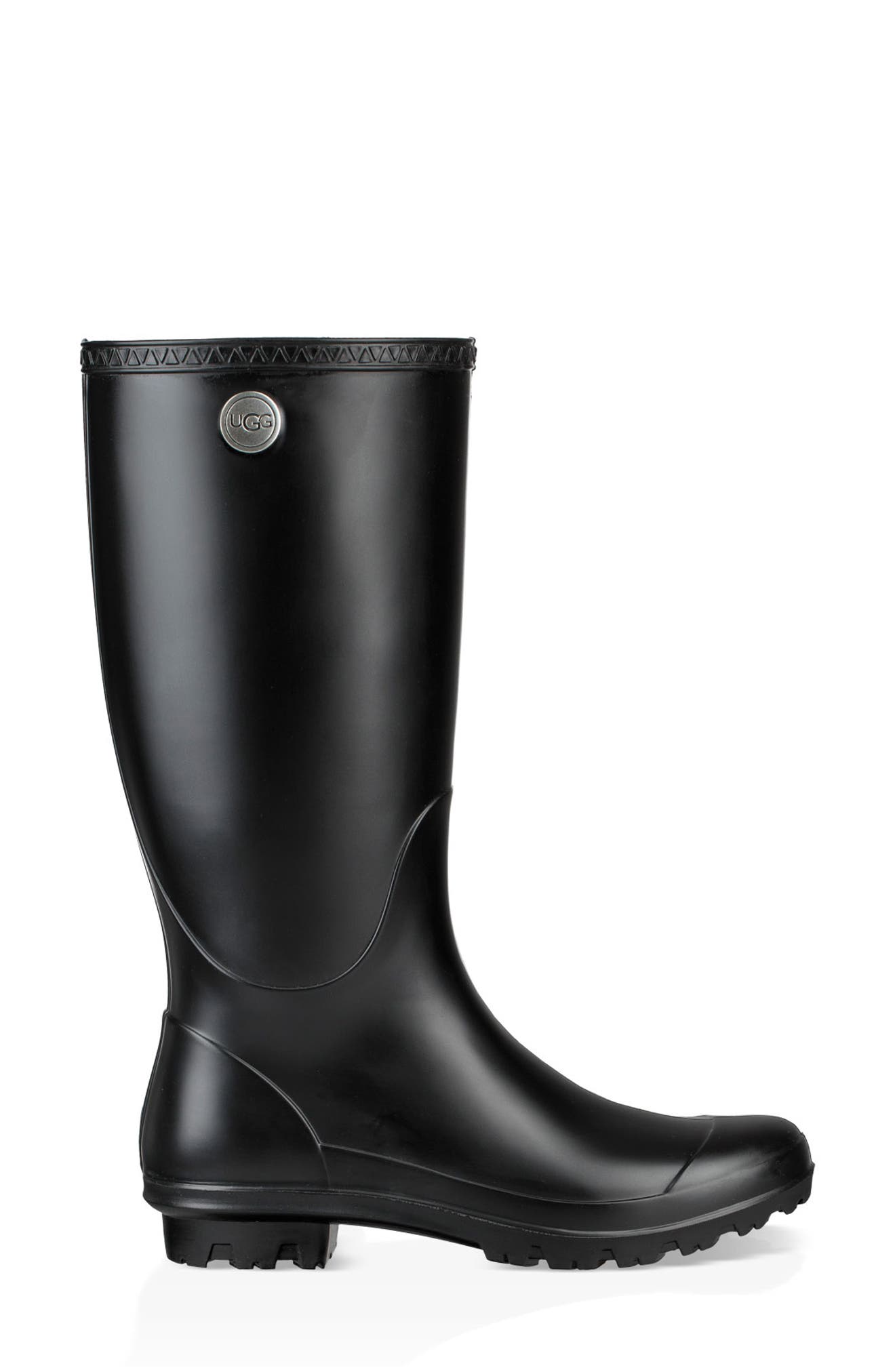 UGG<sup>®</sup> Shelby Matte Waterproof Rain Boot, Alternate, color, 