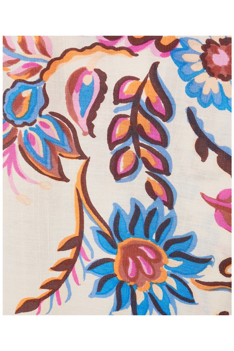 Floral Pants, Alternate, color, ECRU