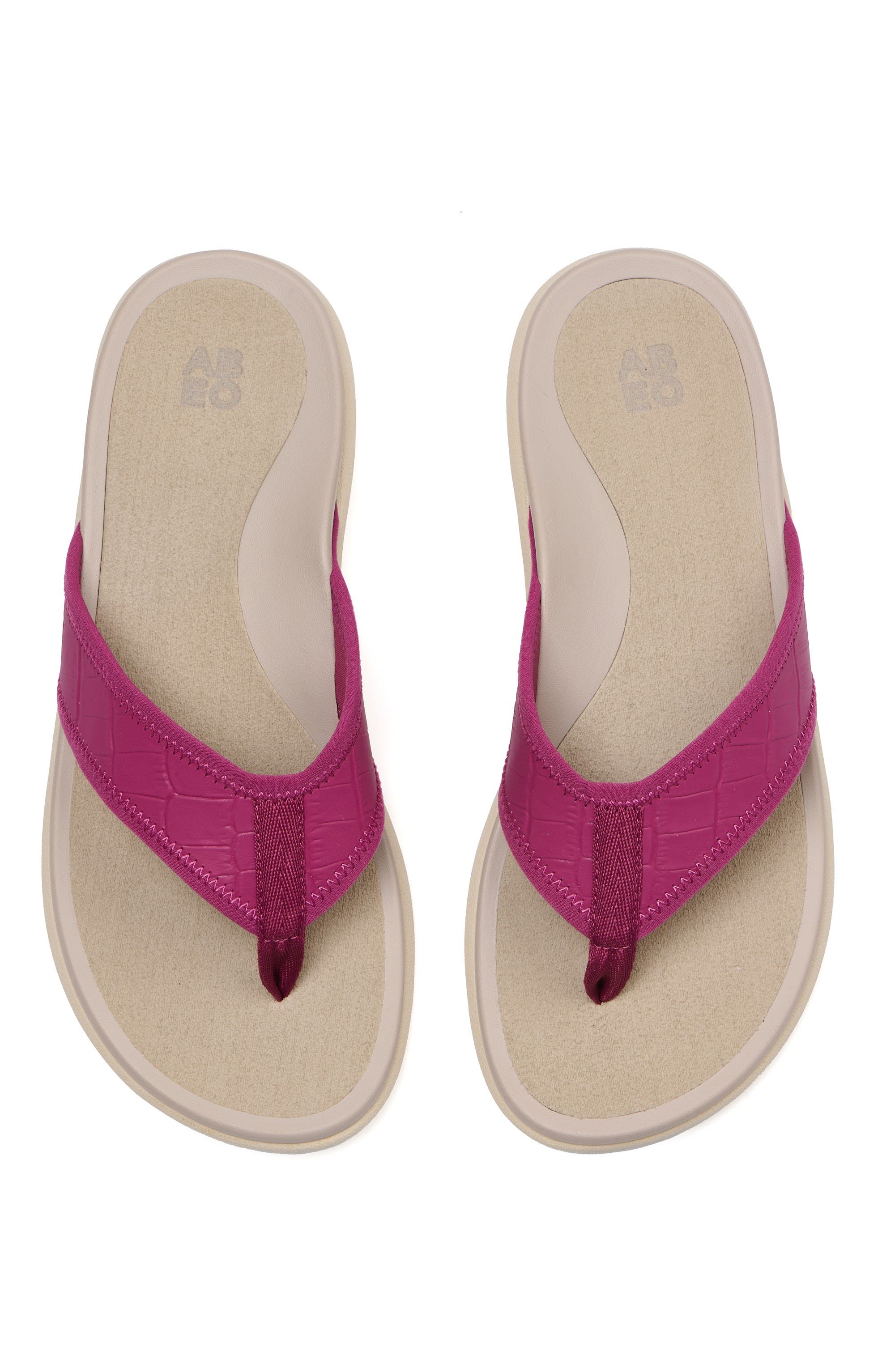 Laguna Sandal, Alternate, color, Raspberry - Regular