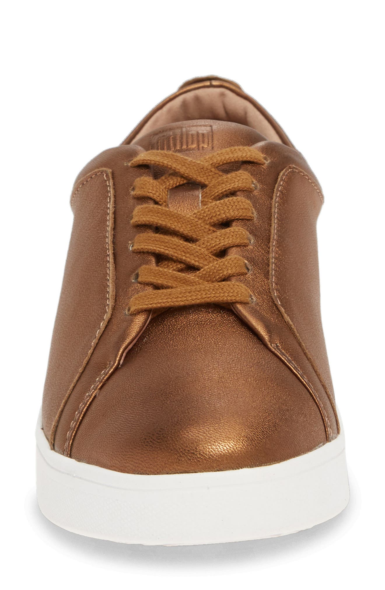 Rally Sneaker, Alternate, color, BRONZE LEATHER