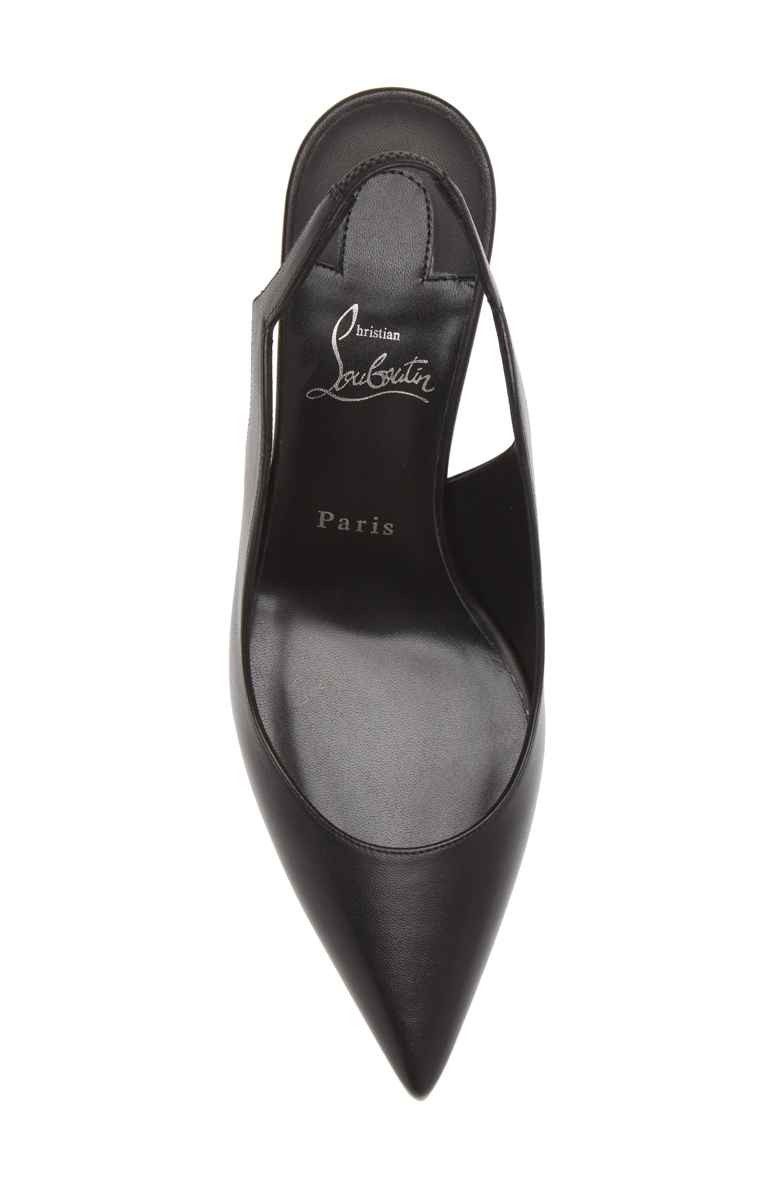 Christian Louboutin Hot Chick Pointed Toe Slingback Pump, Alternate, color, 
