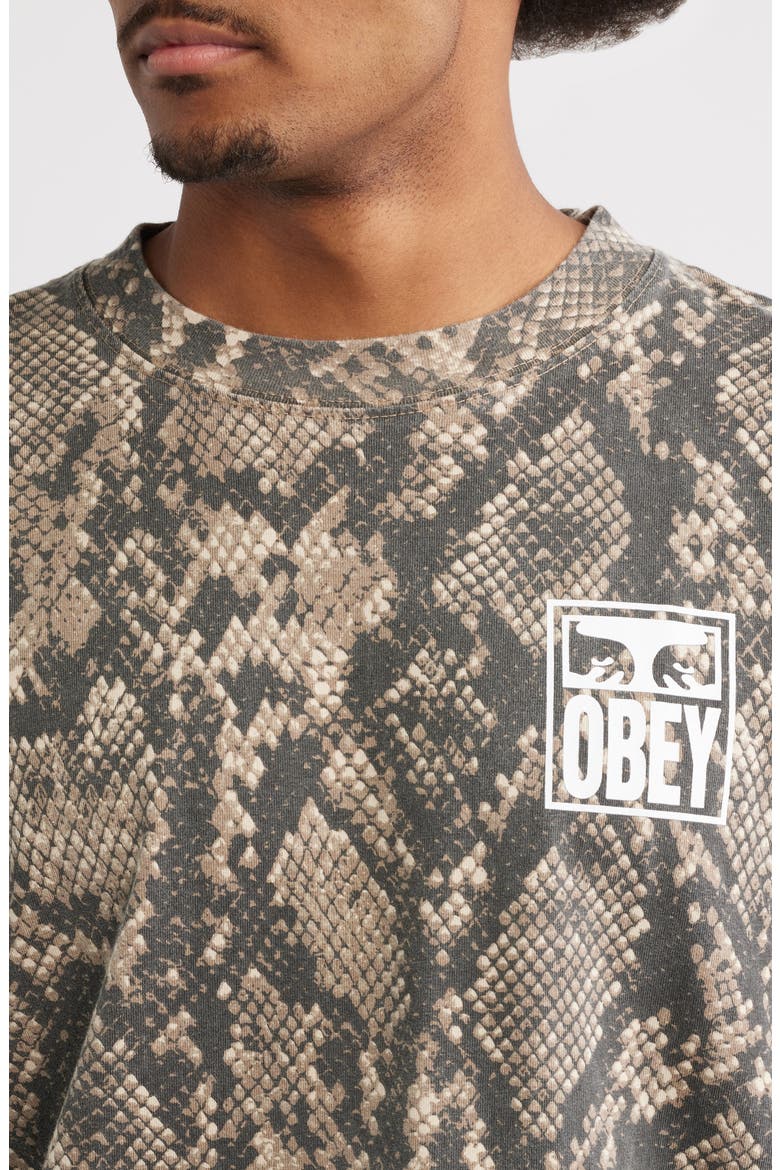 Eyes Icon Graphic Tee, Alternate, color, SNAKE SKIN