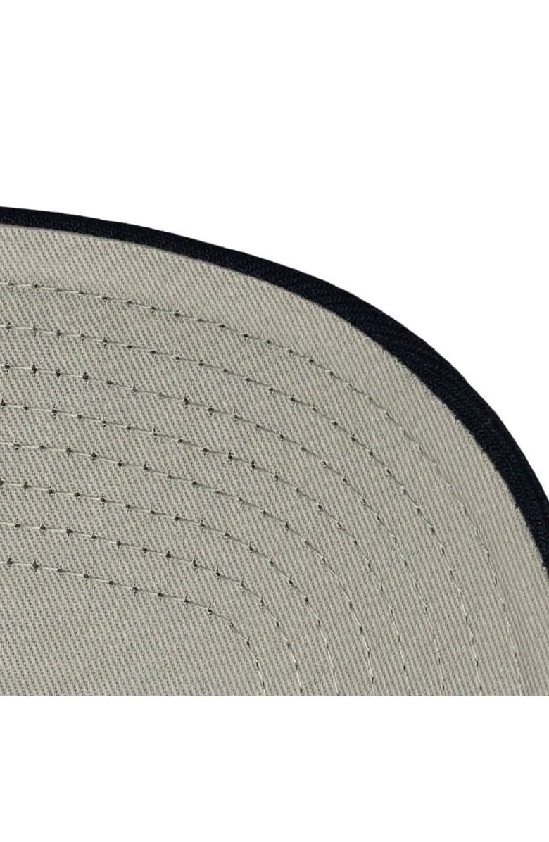 Mitchell & Ness Men's Mitchell & Ness  Cream/Navy Nashville SC Upside Down Pro Pinch Snapback Hat, Alternate, color, Cream