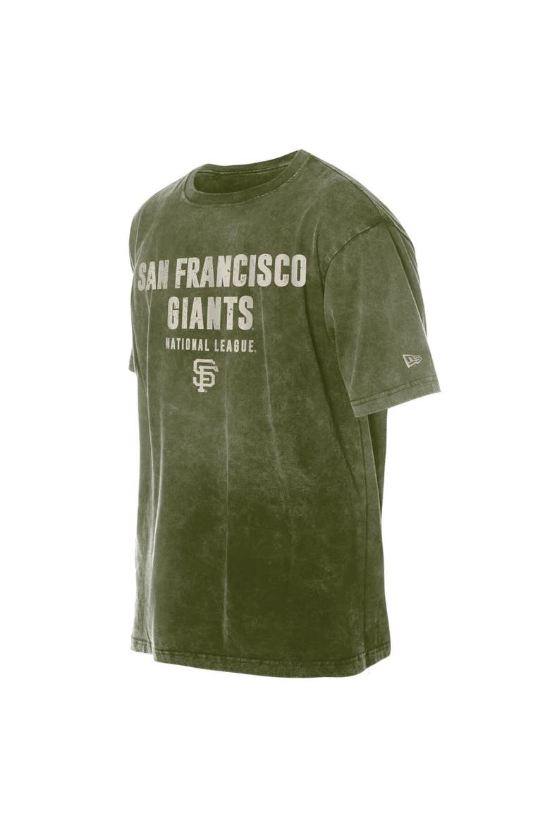 Men's New Era  Olive San Francisco Giants 2026 Armed Forces Day T-Shirt, Alternate, color, Olive