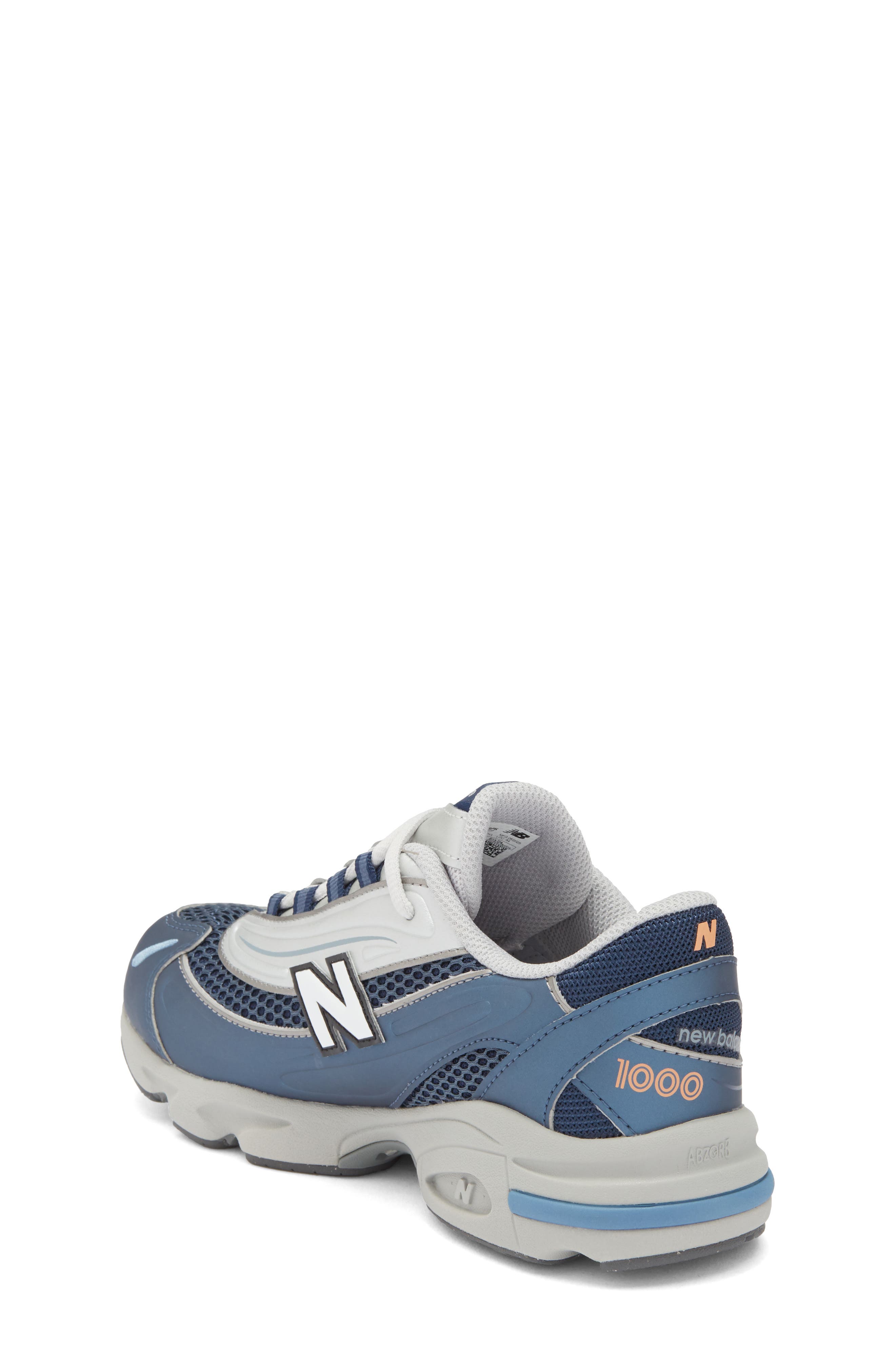 New Balance Kids' 1000 Sneaker, Alternate, color, Vintage Indigo/ Silver