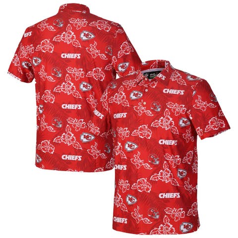 Men's Reyn Spooner Red Kansas City Chiefs Pua Performance Game Day Polo