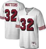 Mitchell & Ness Men's Mitchell & Ness Ricky Watters White San Francisco 49ers Legacy Replica Jersey
